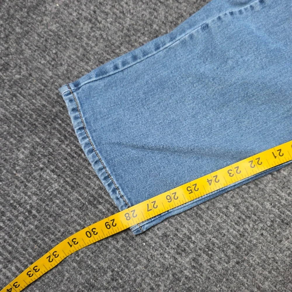 Levis 505 Regular Fit Jeans Men's Size 38x30 Bkue Medium Wash Straight Leg Denim